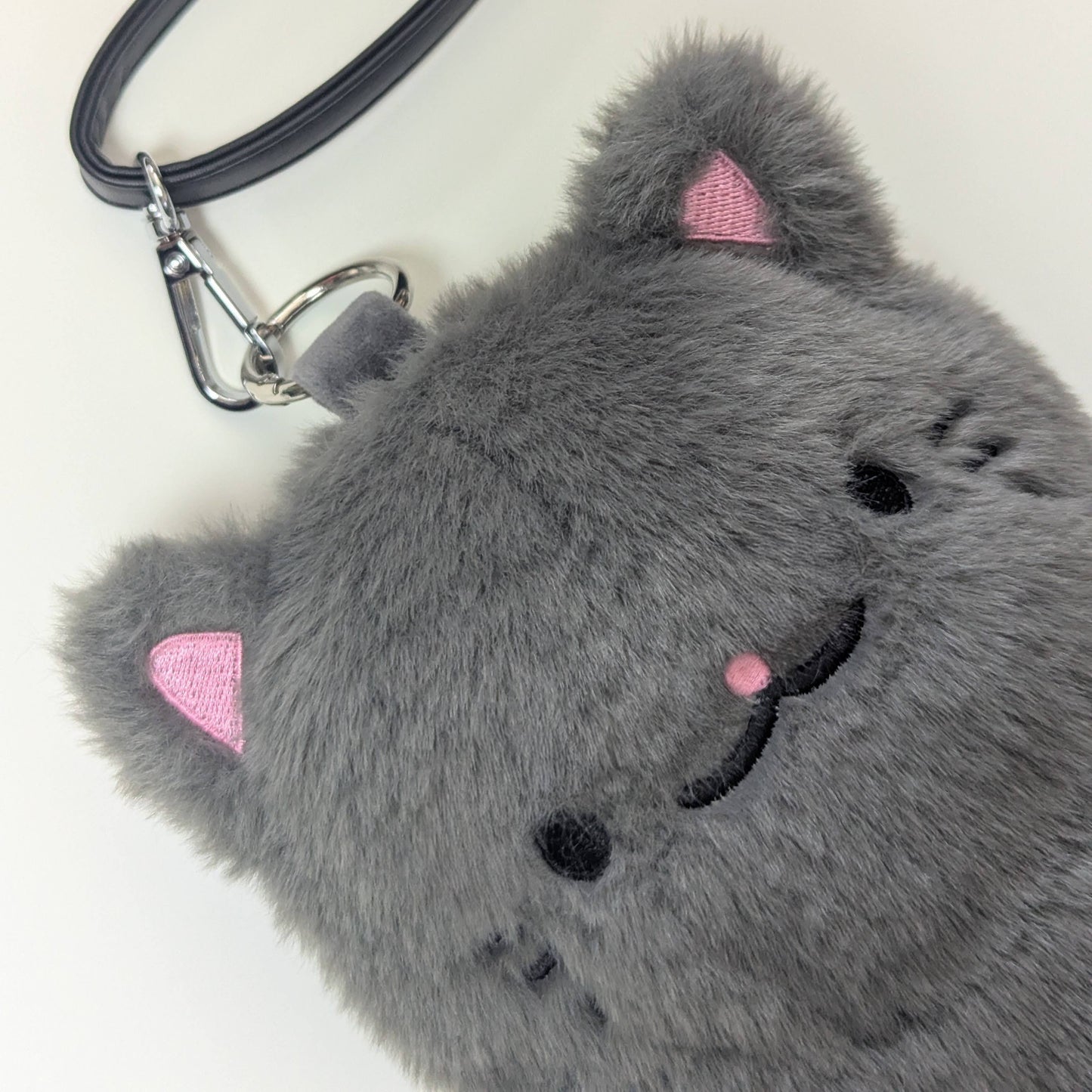 Scruffy the Bat Cat Plush Bag