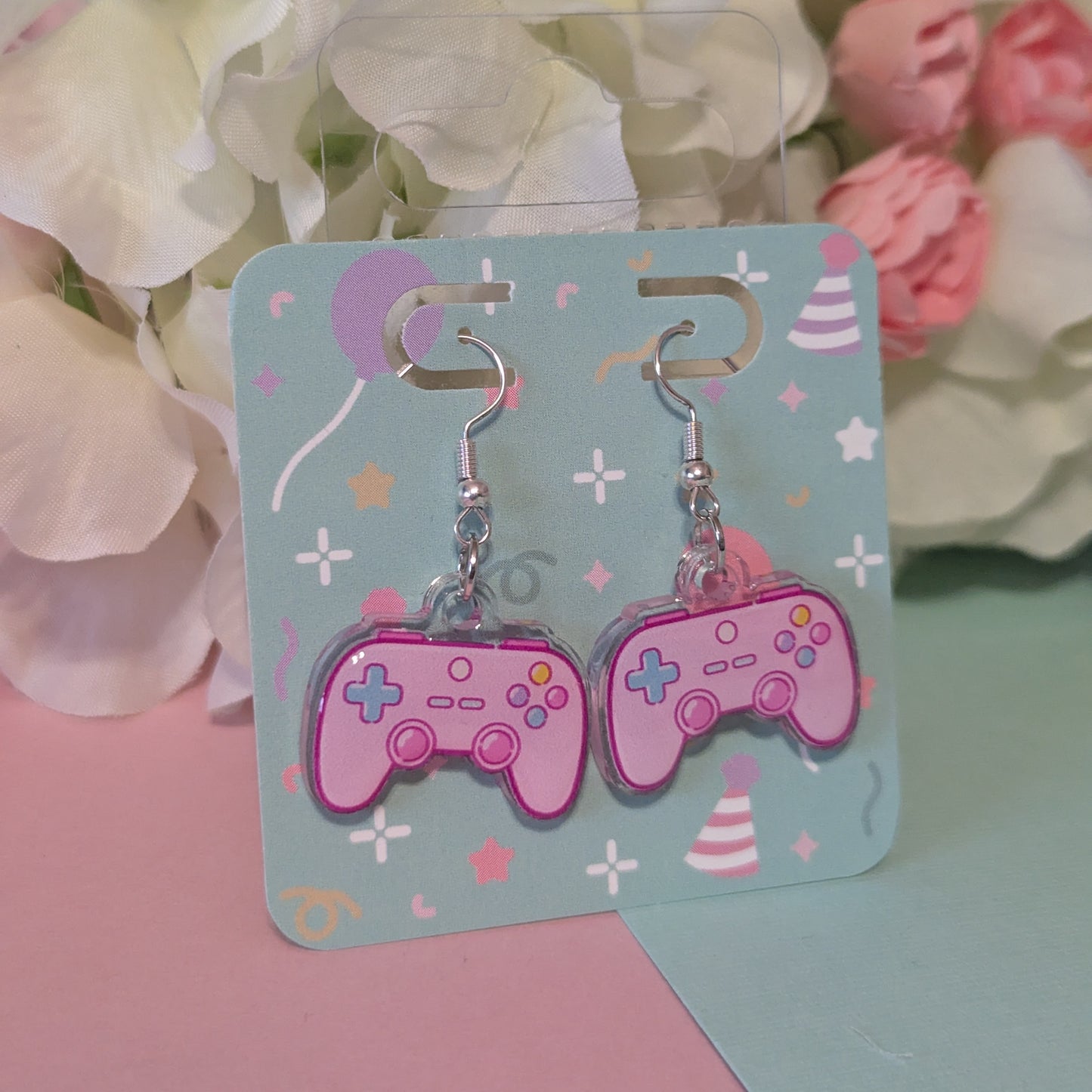 Video Game Controller Earrings