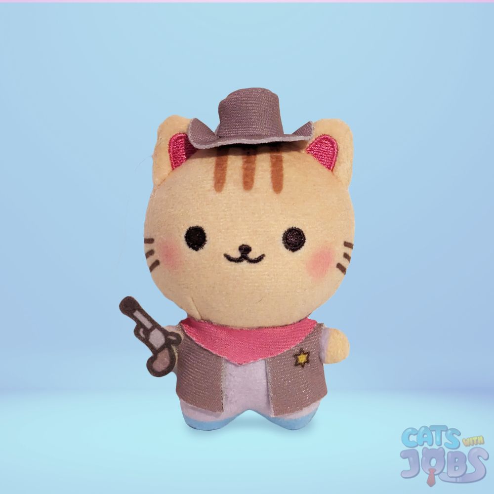 Cats With Jobs Blind Box Series 1 Mini Plush Keychain