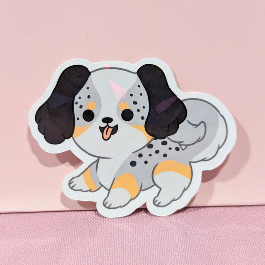Australian Sheapard Holographic Dog Sticker
