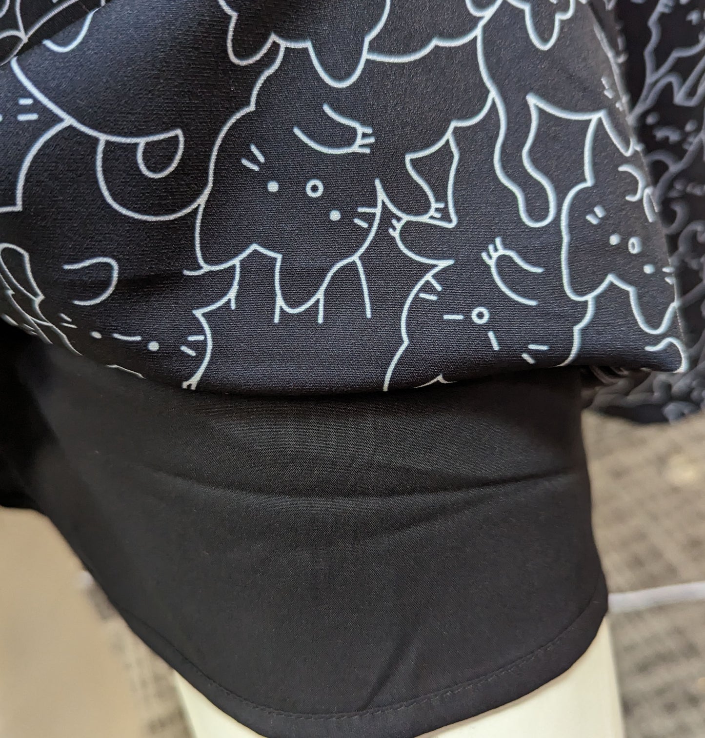 Cat Collage Dress with Pockets