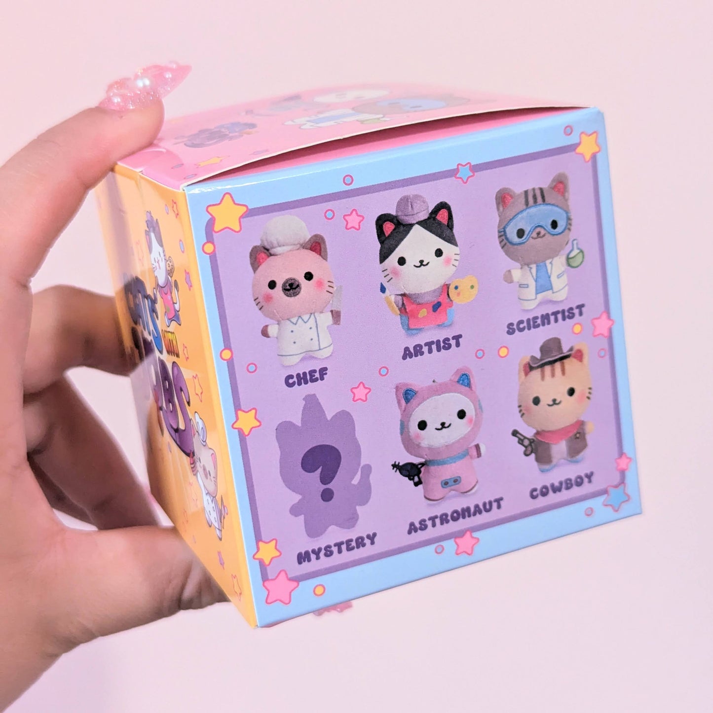 Cats With Jobs Blind Box Series 1 Mini Plush Keychain