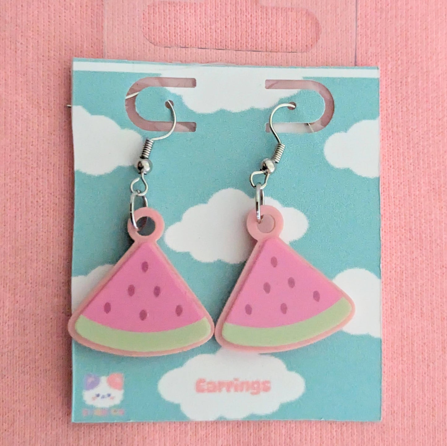 Watermelon Earrings