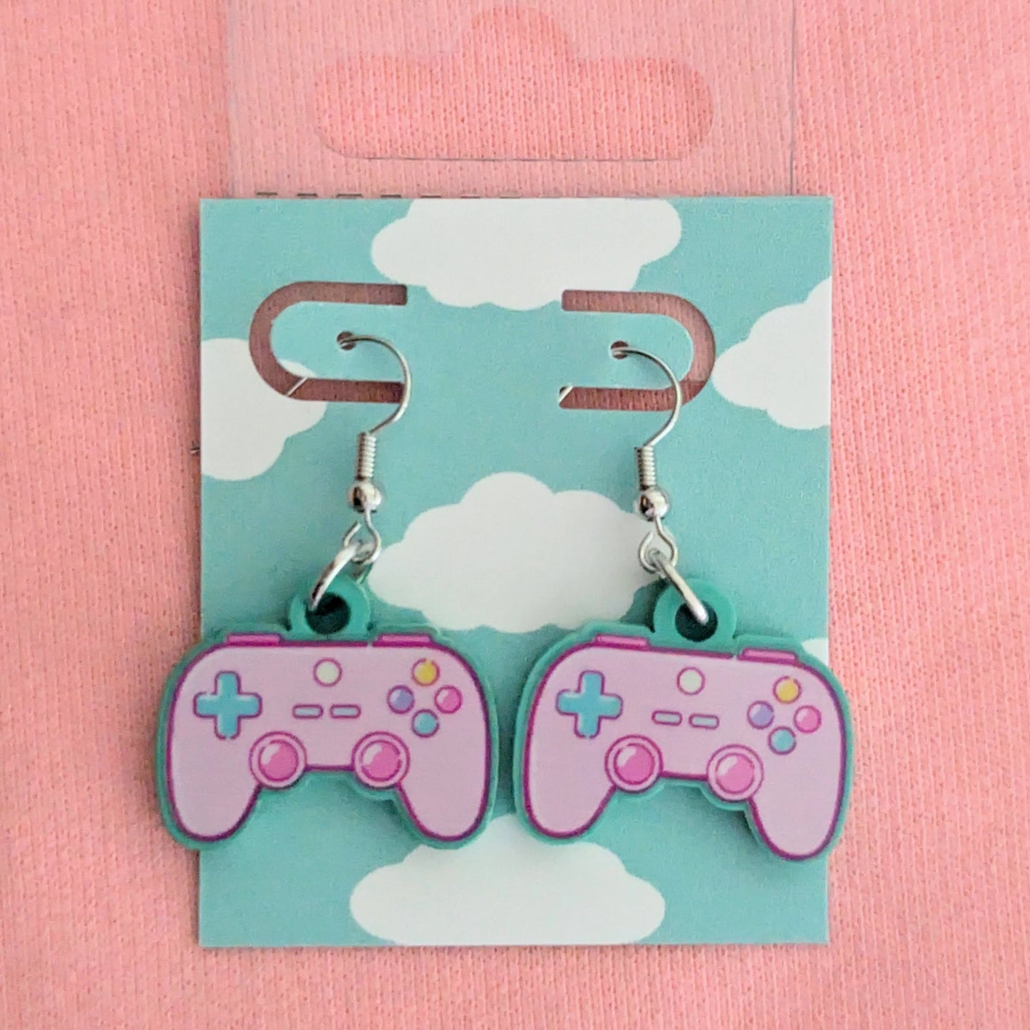 Video Game Controller Earrings