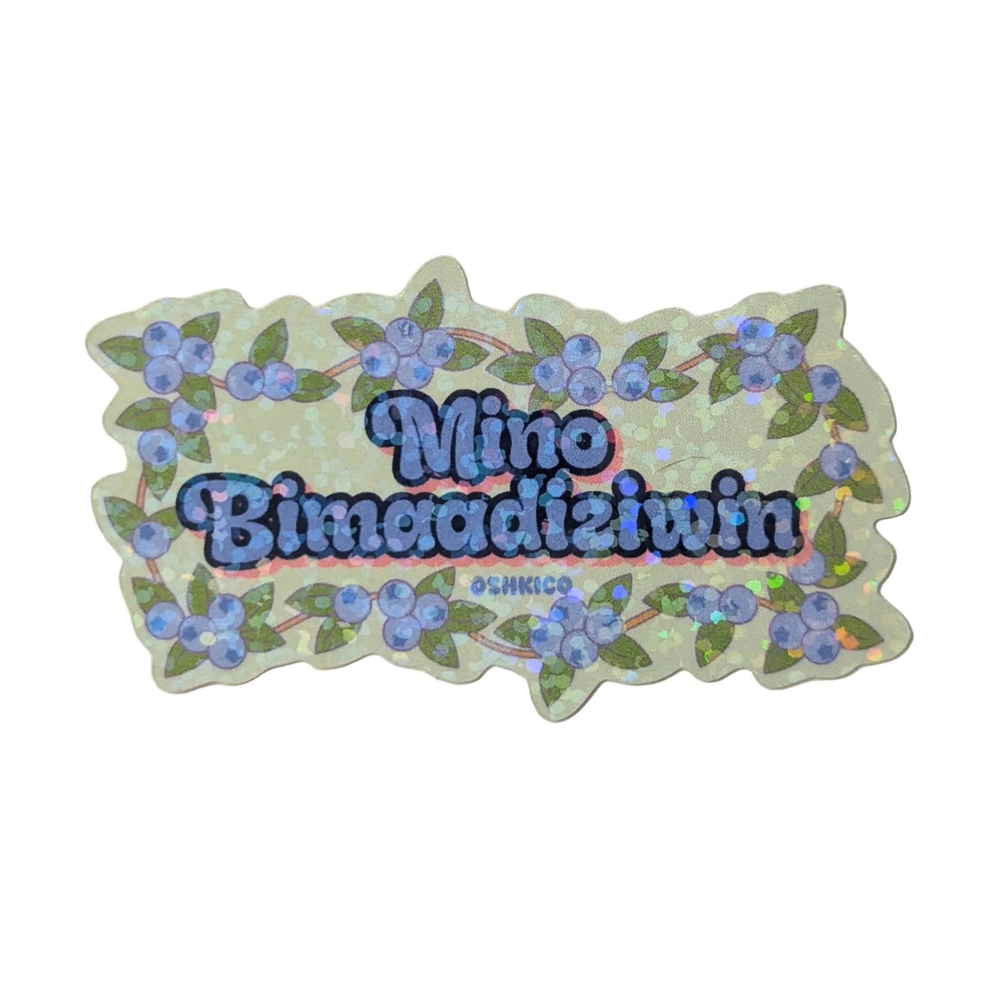 Mino Bimaadiziwin Holographic Sticker