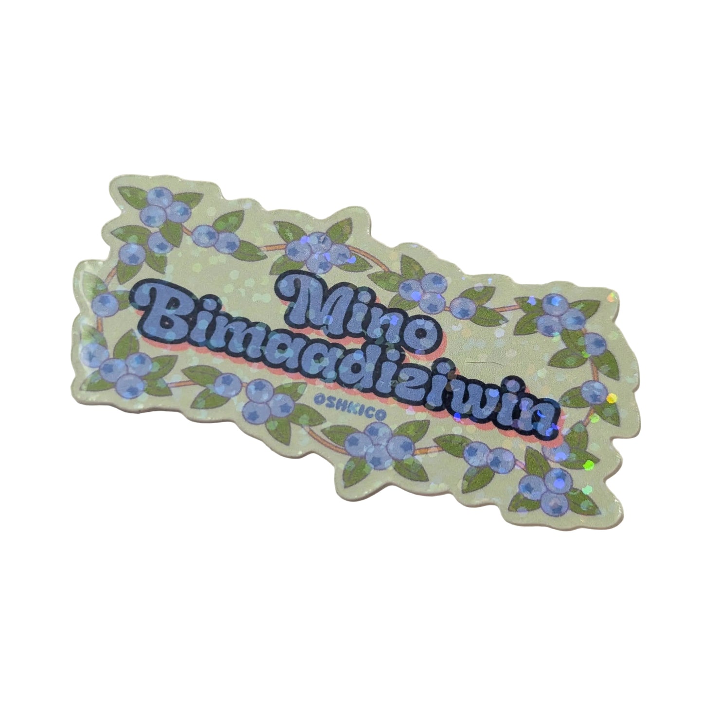 Mino Bimaadiziwin Holographic Sticker