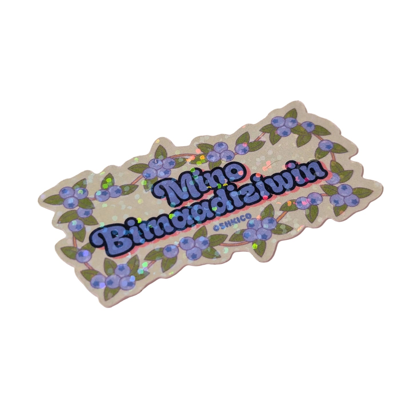 Mino Bimaadiziwin Holographic Sticker
