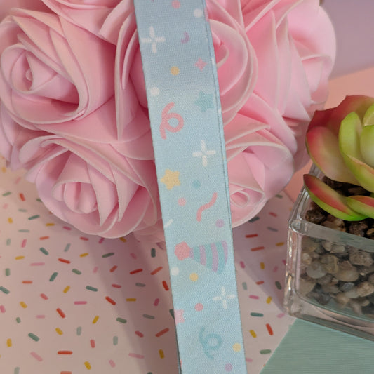 Party Lanyard with Silver Lobster Clasp