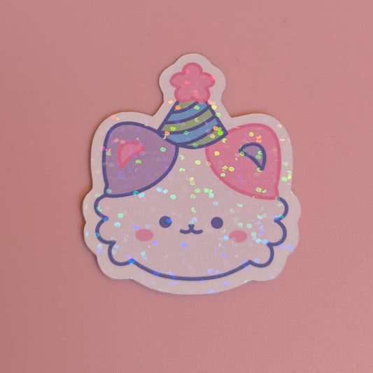 Party Calico Holographic Sticker
