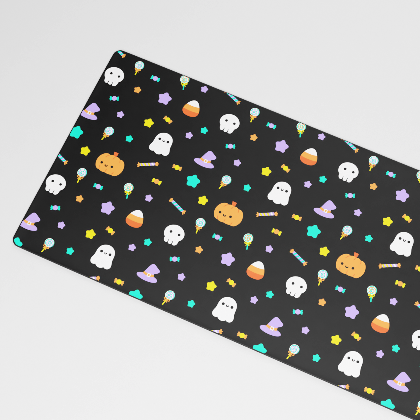 Halloween Candy Dark Mode Collection Kawaii Desk Mat