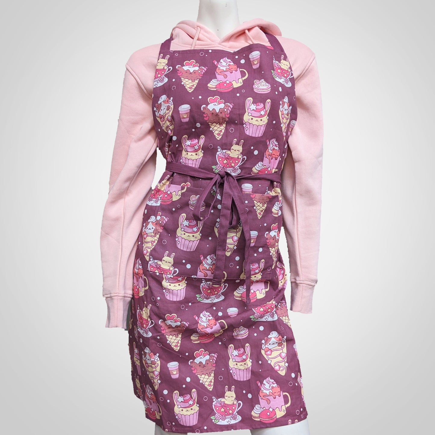 Cafe Apron and Baking Mitts Set